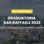 Graduatoria San Raffaele 2023