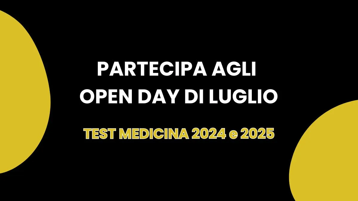 openday Test di Medicina 2025