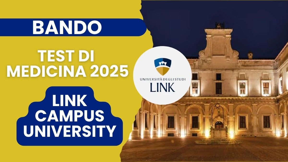 Test Medicina 2025: ecco il bando della Link Campus University