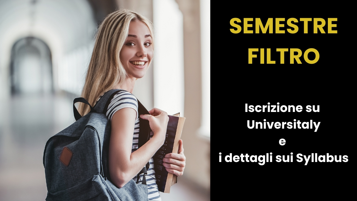 semestre filtro syllabus universitaly