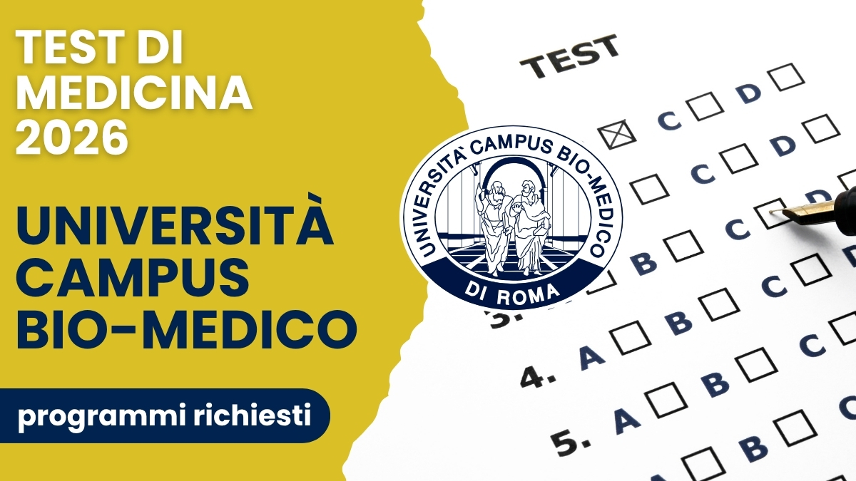 test di Medicina 2026