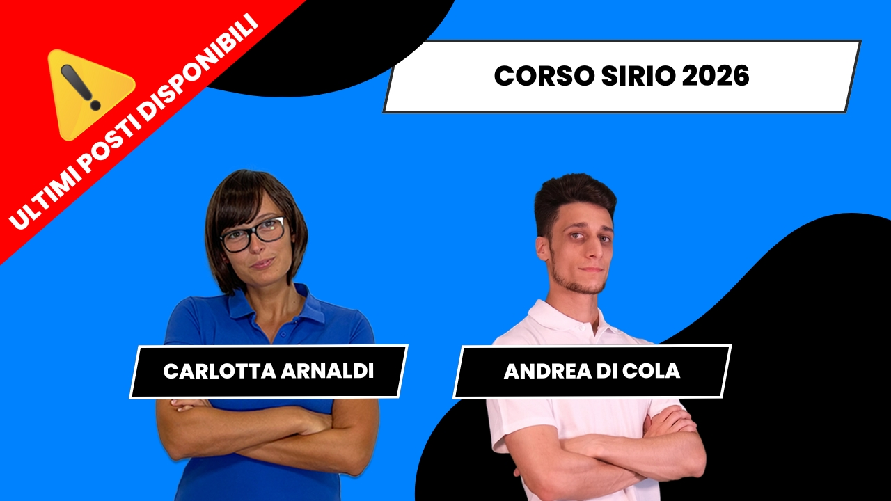 Corso Sirio 2026 Cordua