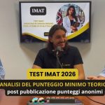 Test Imat 2026: analisi del punteggio minimo teorico post pubblicazione punteggi anonimi